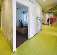 Marmoleum Real 3224 chartreuse
